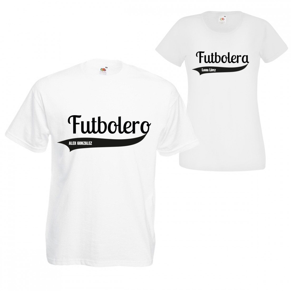 Camiseta con nombre - Para fans del fútbol