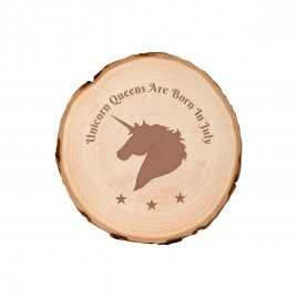 Cortar el árbol con el grabado - Queens - Unicorn Unidas
