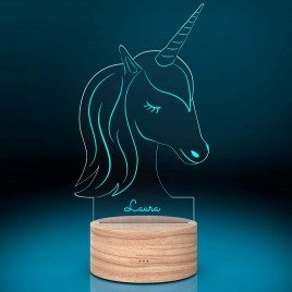 Personalizable ligera llevada decorativa Unicornio 