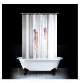 Blutbad-Duschvorhang