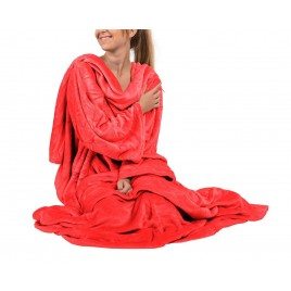 Hugz - la manta con mangas! - Rojo
