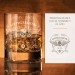 Whisky de cristal - cráneo con el grabado