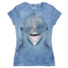 Big Face Damen-T-Shirt – Delfin
